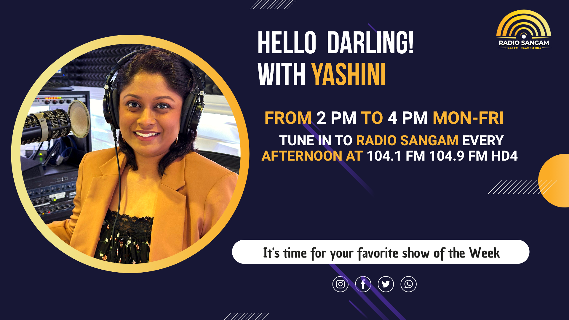 Rj Yahini Show  | FRIDAY