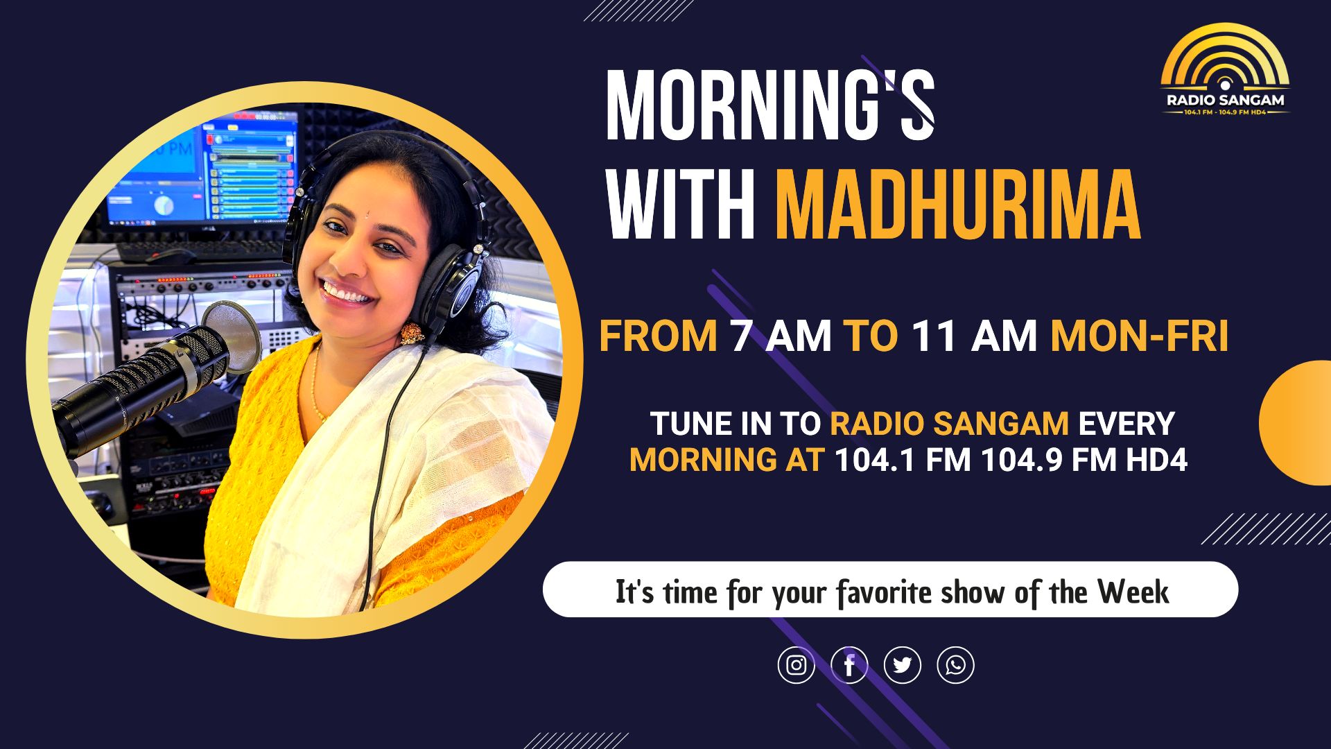 Radio Sangam | Rj Madhu Morning Show | FRIDAY